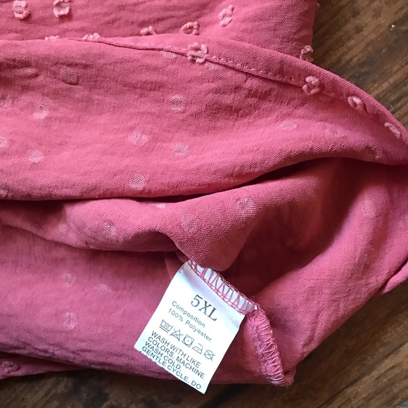 Size 5XL‎ Mauve Top - Picture 3 of 3